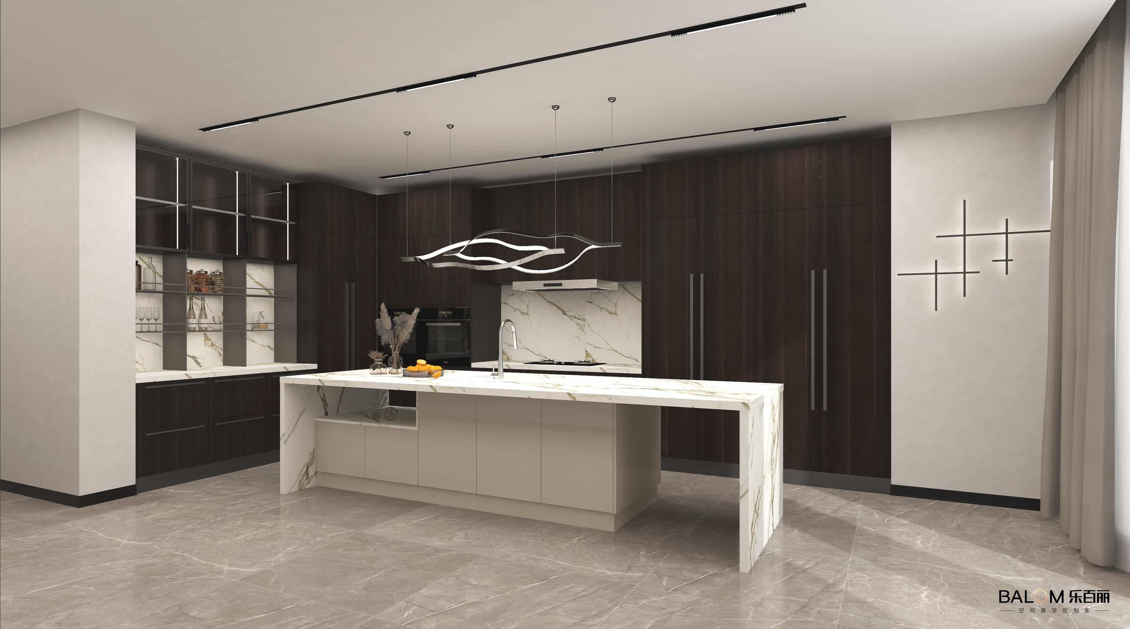 Showroom personalizzato dell'armadio da cucina in dieci spazi dell'Arabia Saudita
