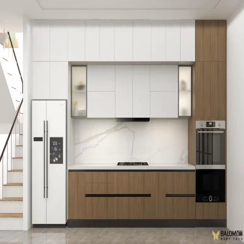 Schema di design di un piccolo armadio da cucina, ognuno dei quali è molto pratico e bello
